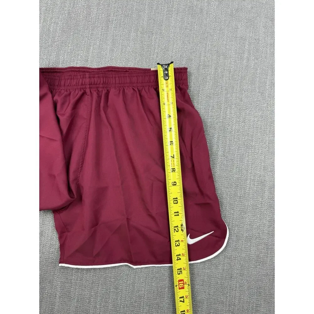 Nike Laser V Women’s Soccer Shorts Medium Burgundy Dri-FIT Slim Fit NWT